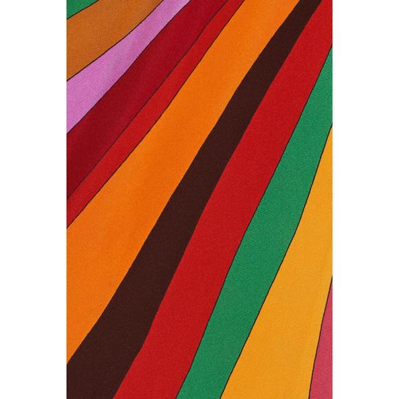 NEW LA DOUBLEJ roy dress in rainbow - Picture 3 of 3